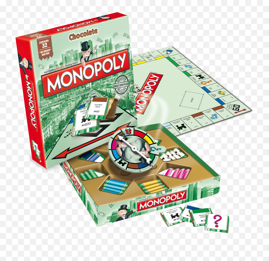 Chocolate Monopoly Board Game Png Image - free transparent png images ...