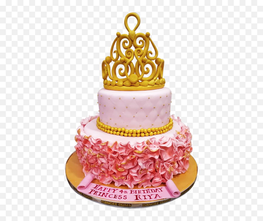 Download Hd Girl Crown Base Cake - Cake Transparent Png Cake Decorating,Cake Transparent