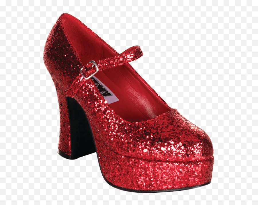 Red Glitter Shoes Uk Transparent Png - Platform Shoe,Red Glitter Png