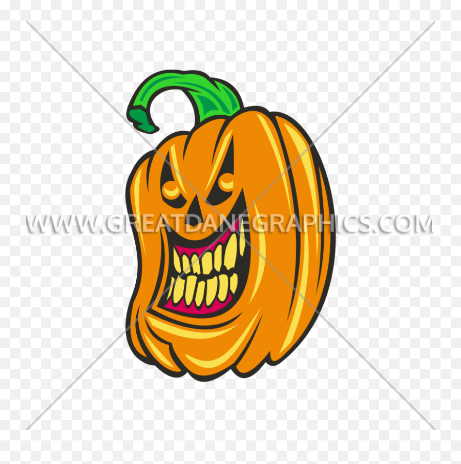 Laughing Pumpkin Production Ready Artwork For T - Shirt Printing Cartoon Png,Cartoon Pumpkin Png
