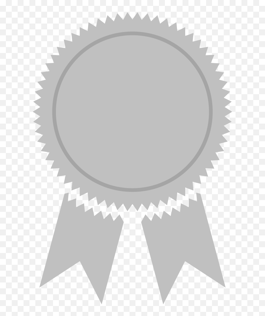 Silver Medal Free Png Image All - Transparent Circle With Spikes,Silver Circle Png