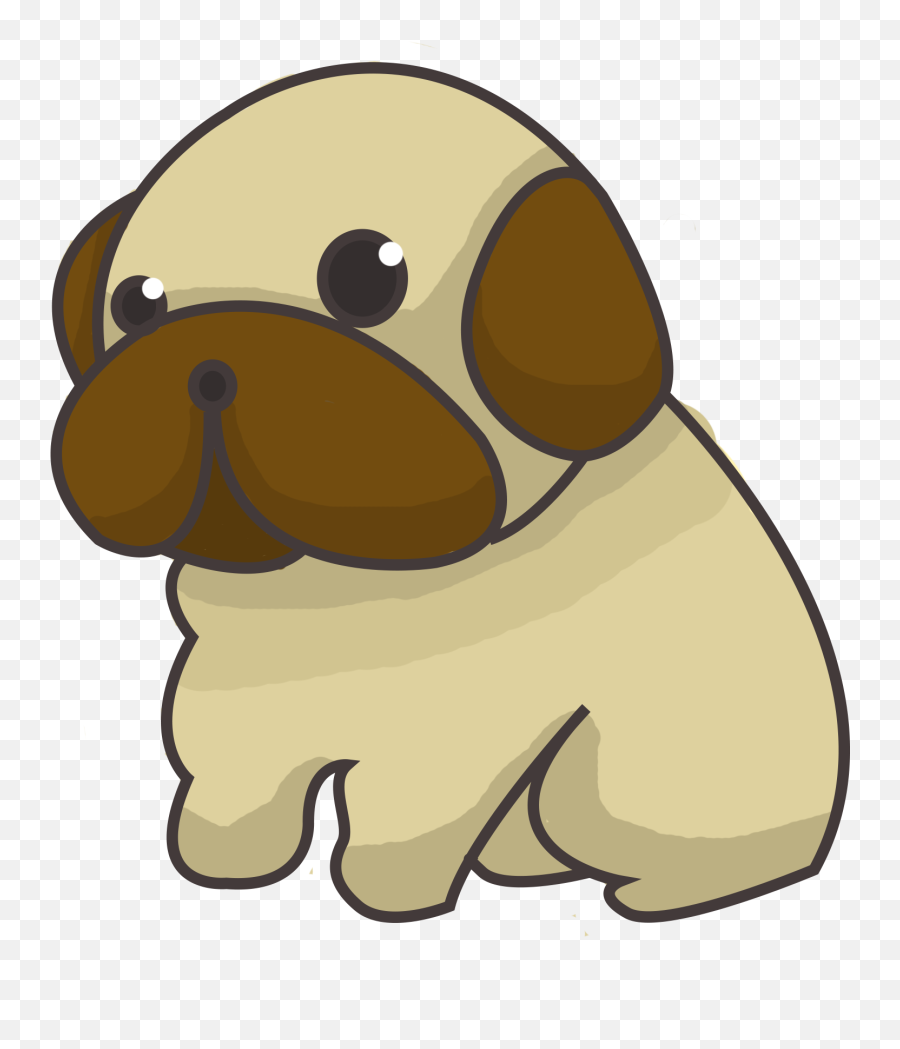 Chibi Pug - Chibi Pug Png,Pug Png