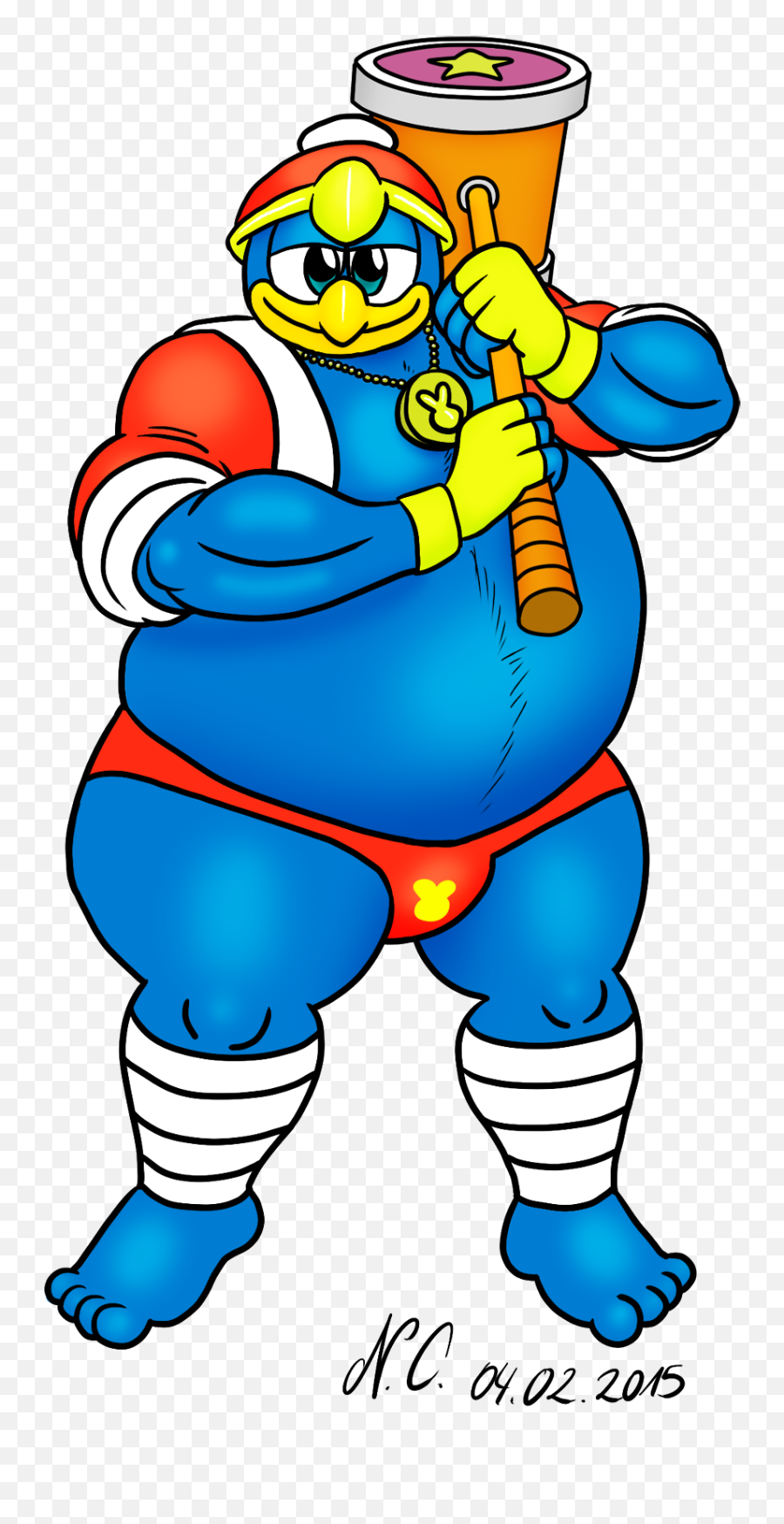 King Dedede With A More Revealing - King Dedede With Feet Png,King Dedede Png