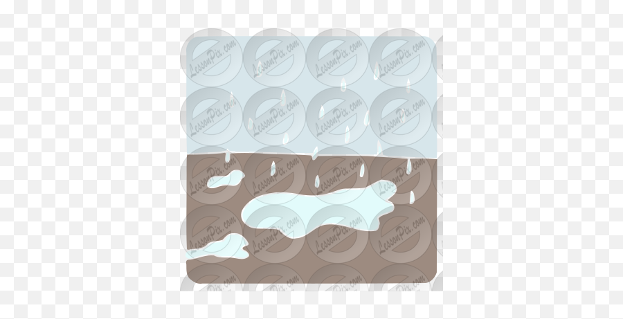Puddle Stencil For Classroom Therapy Use - Great Puddle Illustration Png,Puddle Png