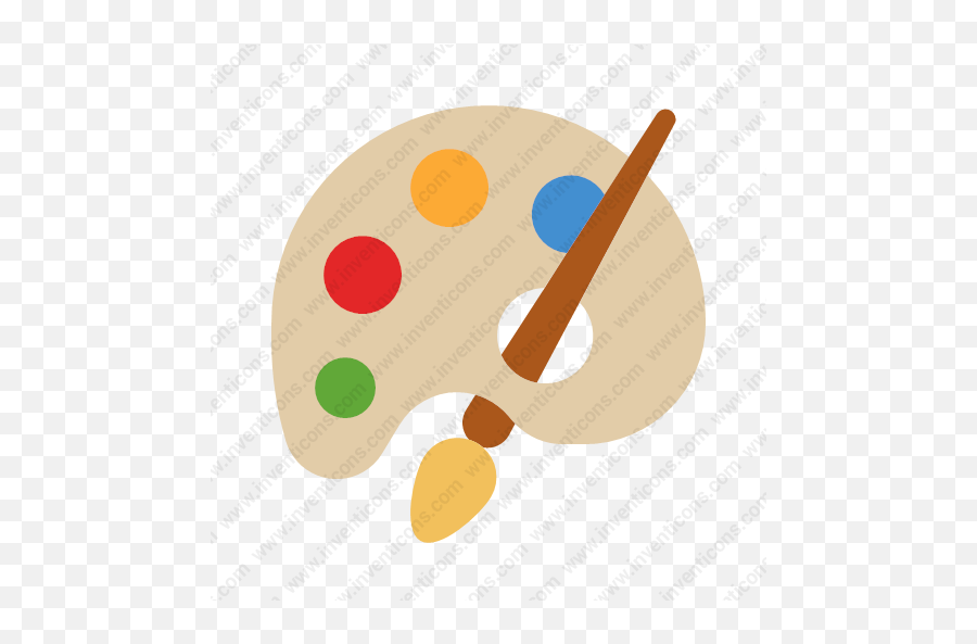 Download Paint Palette Vector Icon Inventicons - Colorful Paint Palette Drawing Png,Paint Circle Png