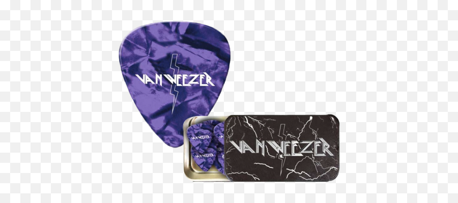 Van Weezer Guitar Pick Pack Pre Order Us - Trsátko Weezer Png,Guitar Pick Png