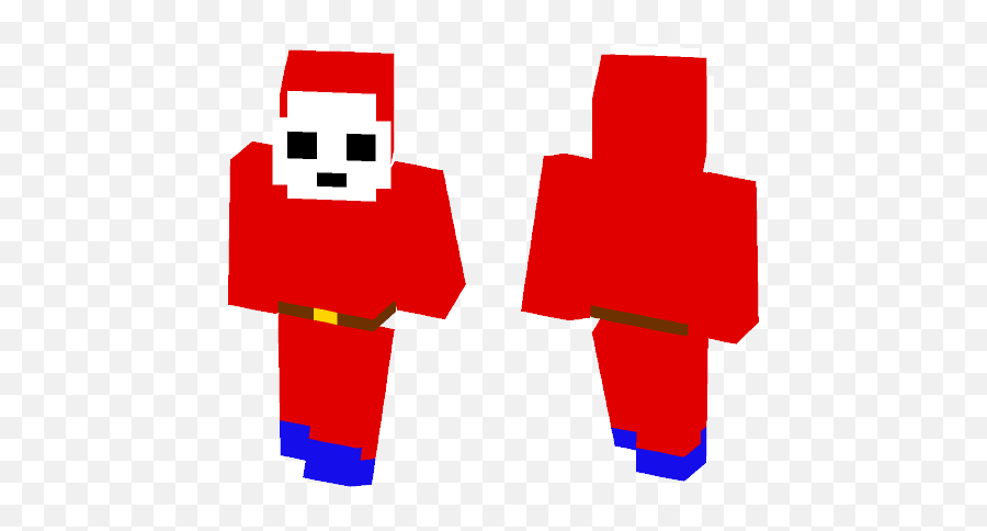 Download Shy Guy Minecraft Skin For Free Superminecraftskins - Blade Minecraft Skin Png,Shy Guy Png