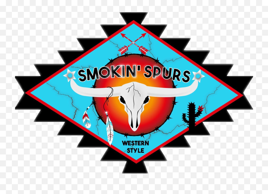Smokinu0027spurs Cowboy Cowgirl Western Boho Rhinestone - Language Png,Spurs Logo Png