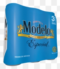 Modelo Especal Can 3 Pk 24 Oz - 3 Pack Of Modelo Png,Modelo Png