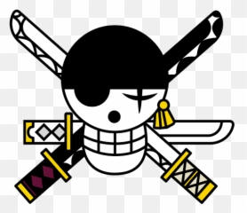 Text Luffy Yellow Water Trafalgar Zoro - Logo One Piece Pirate Png,Zoro Png