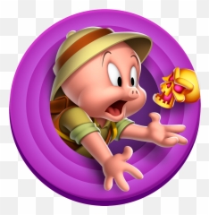 Curator Porky - Looney Tunes World Of Mayhem Wiki Looney Tunes World Of Mayhem Porky Png,Porky Pig Png