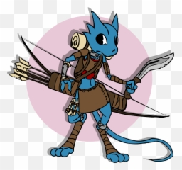 Download Hd Kobold Explorer - Dnd 5e Blue Kobold Png,Kobold Png