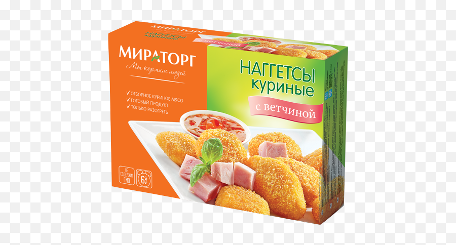 Miratorg Eyes Exports Of Chicken Nuggets To Eu - Miratorg Nuggets Png,Chicken Nugget Transparent