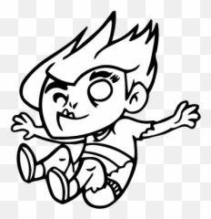 Happy Kid Zombie - Fictional Character Png,Zombie Transparent