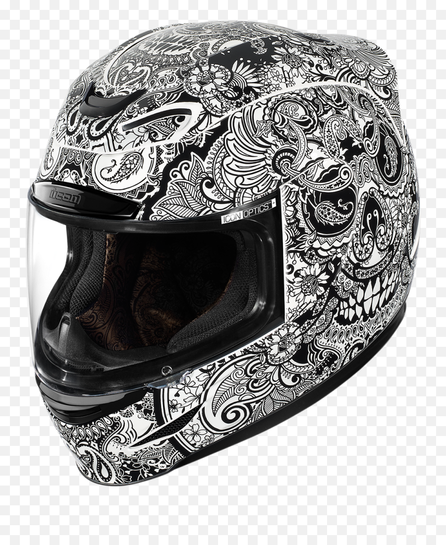 Icon Unisex White Airmada Chantilly - Icon Airmada Chantilly Helmet Png,Icon Motorcycle Helmets