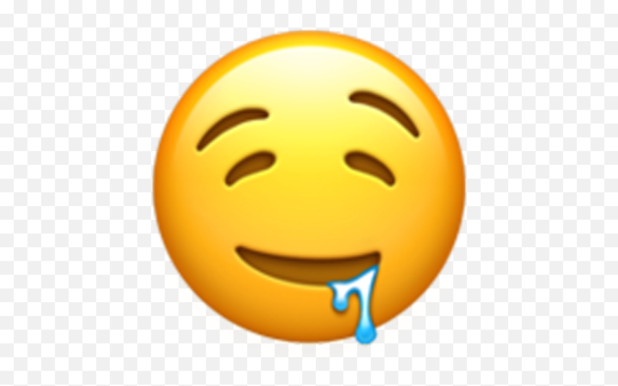 43 Sexting Emoji - Iphone Drooling Emoji Png,Kinky Icon