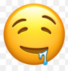 43 Sexting Emoji - Iphone Drooling png