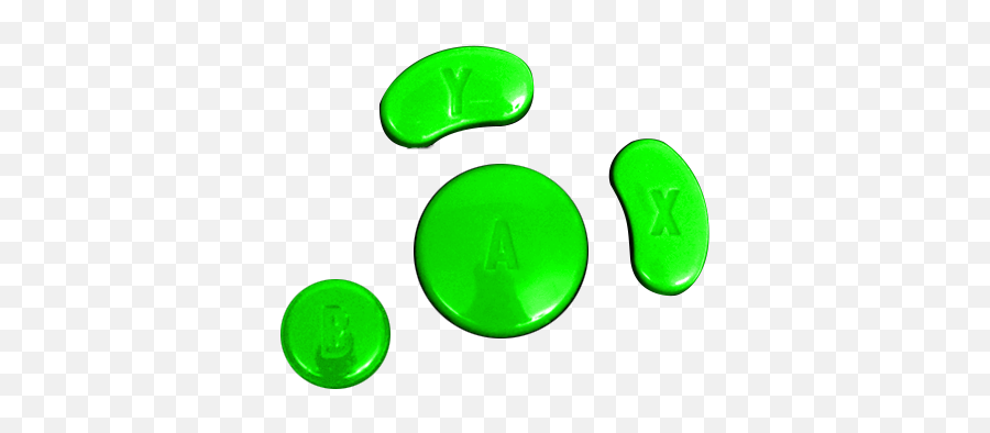 Download Hd Lime Green Gamecube Buttons - Circle Transparent Gamecube A Button Png,Gamecube Png