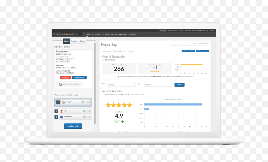 Get More Reviews Review Management Software Signalhype - Vertical Png,Yelp Reviews Icon