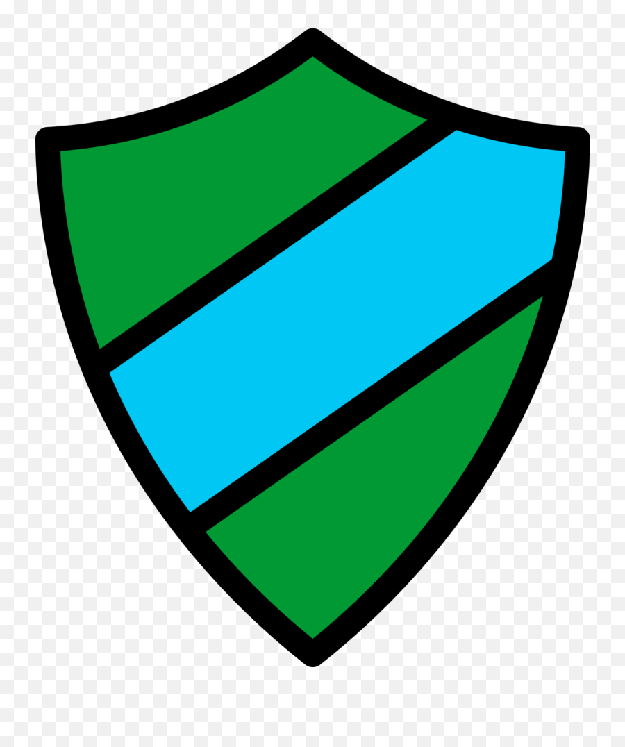 Emblem Icon Dark Green - Black Sheild On Light Blue Png,Green Light Icon Png