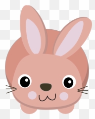 Easter Bunny Rabbit Clip Art - Bunny Ears Png Download Cartoon Transparent Background Rabbit Png,Bunny Ears Transparent