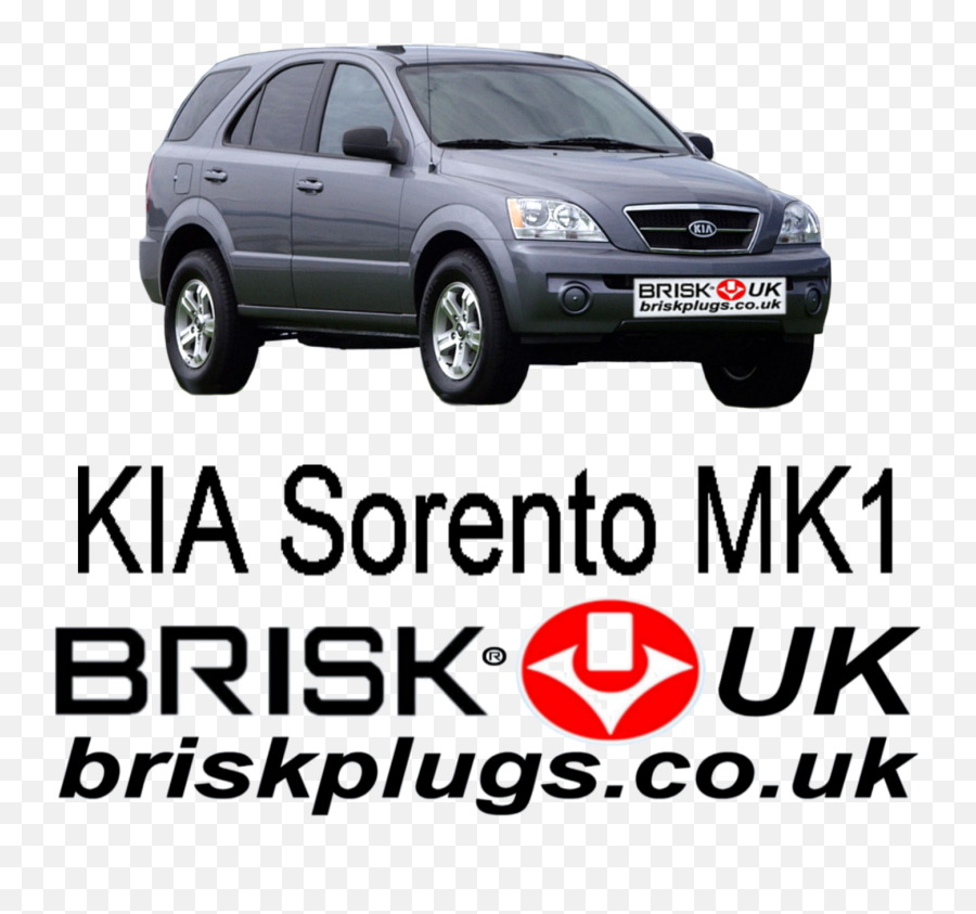 Kia Sorento Mk1 24 33 35 38 02 - 09 Replacement Brisk Racing Spark Plugs Kia Sorento 2003 Png,Kia Png