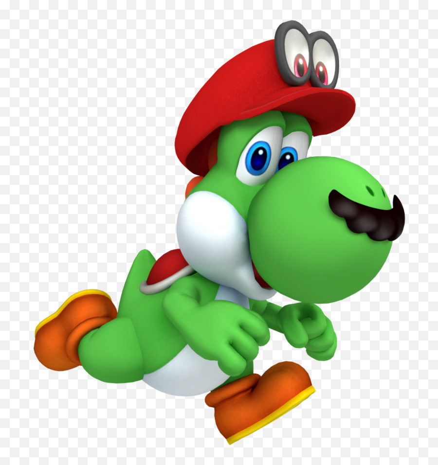 Download Captured Render Super Odyssey - Super Mario Odyssey Mario Yoshi Png,Yoshi Png