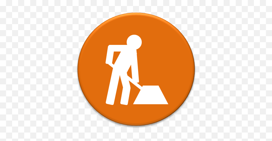 Work Icon Construction Road Png Transparent - Road Work Icon Png,Job Icon