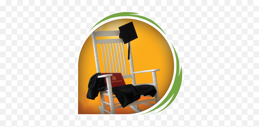 Paz Financiera 2 Lesson 4 The Rocking Chair Toga And Graduation Cap Digital Version - Folding Chair Png,Lawn Chair Icon