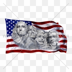 Mount Rushmore Production Ready Artwork For T - Shirt Printing Dollar Png,Mount Rushmore Png