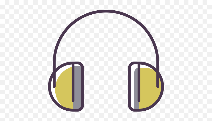 Play Headphones Music Volume Headphone Audio Sound Icon - Transparent Music Icon Png Cute,Google Play Music Icon Png