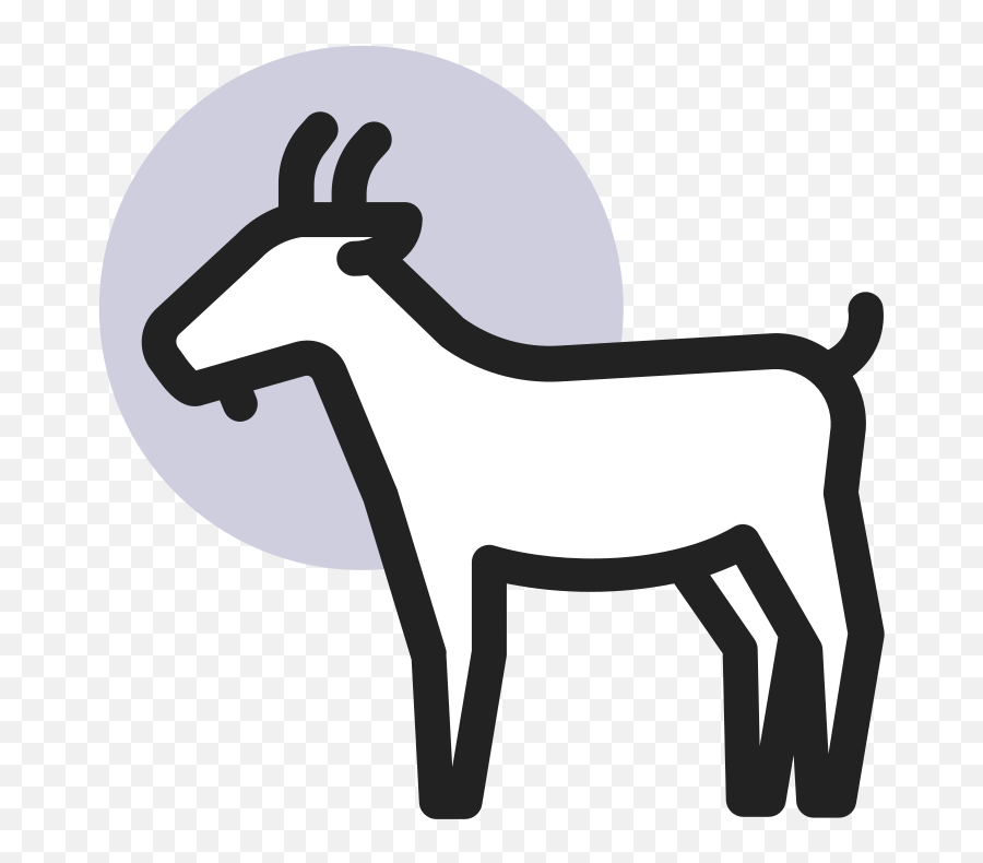 File202003 Model Animal Goat Monosvg - Wikimedia Commons Animal Figure Png,Goat Icon Png