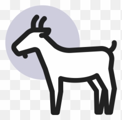 File202003 Model Animal Goat Monosvg - Wikimedia Commons Animal Figure Png,Goat Icon Png