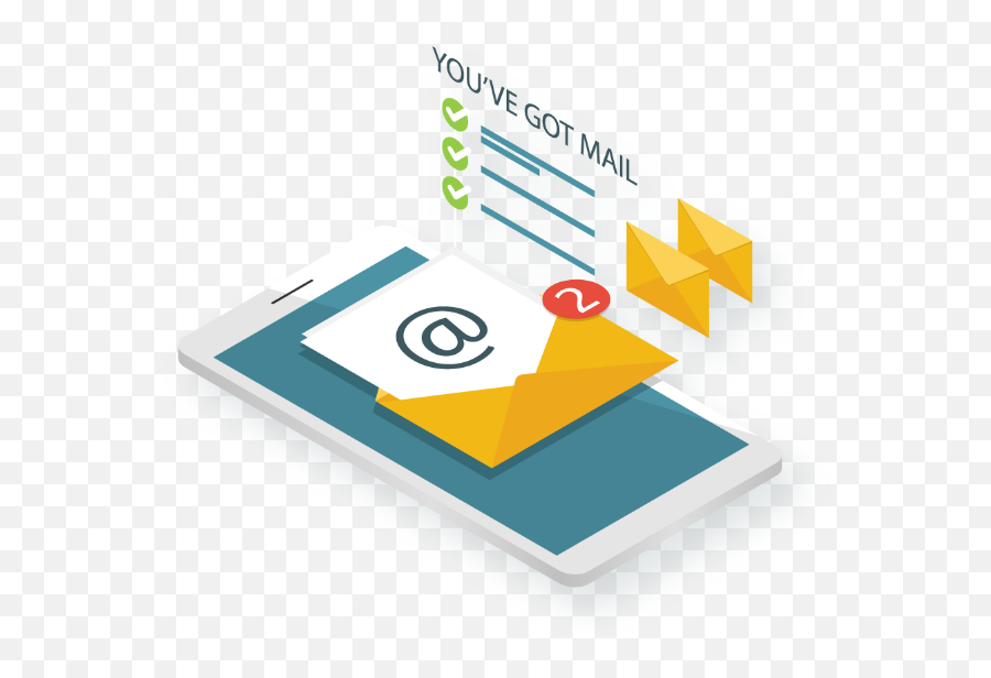 Email Marketing Campaign Management Click Through Digital Png You Ve Got Mail Icon