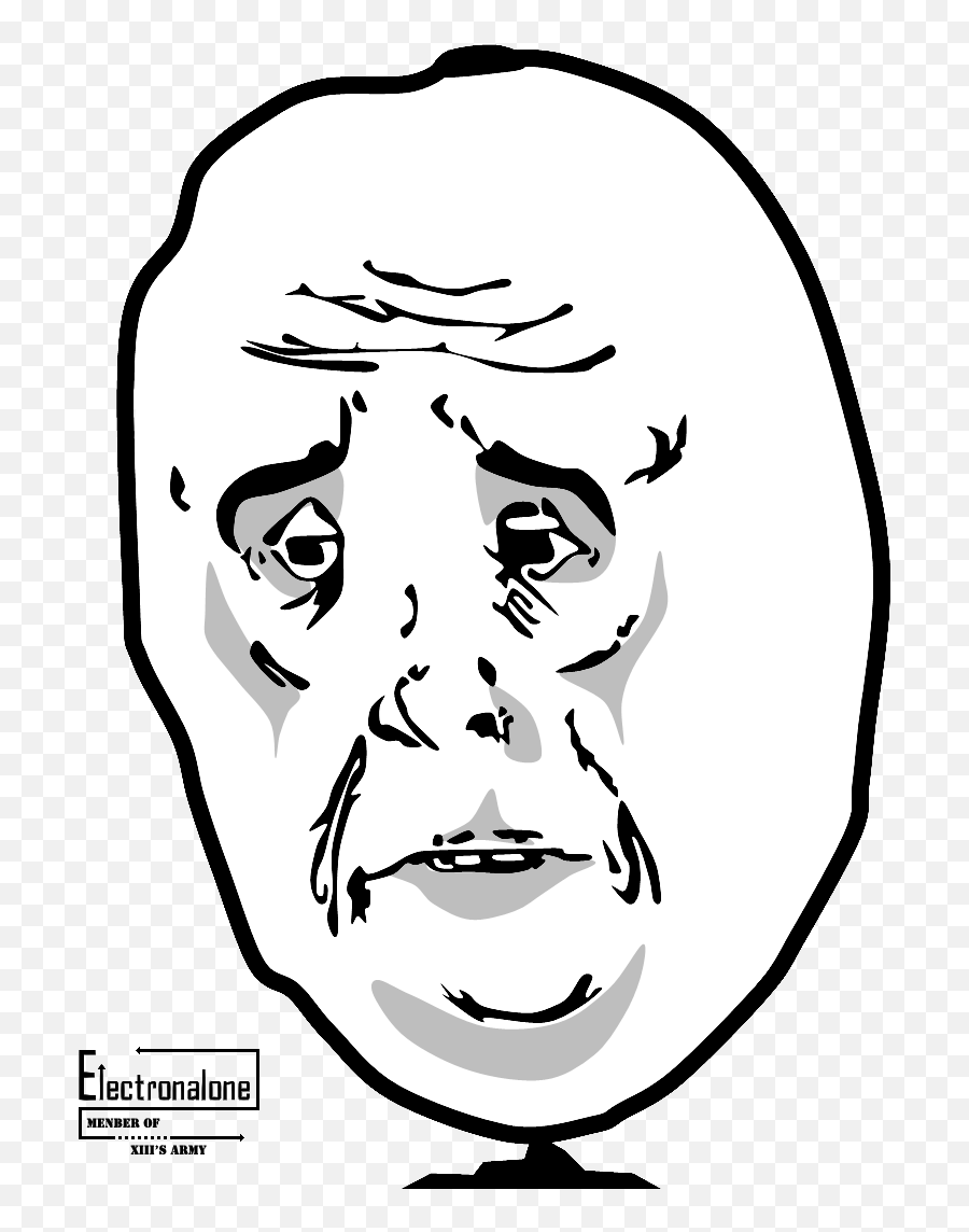 Download Hd Free Oh Yeah Troll Face - Troll Face Okay Png Sad Face Meme Png,Transparent Troll Face