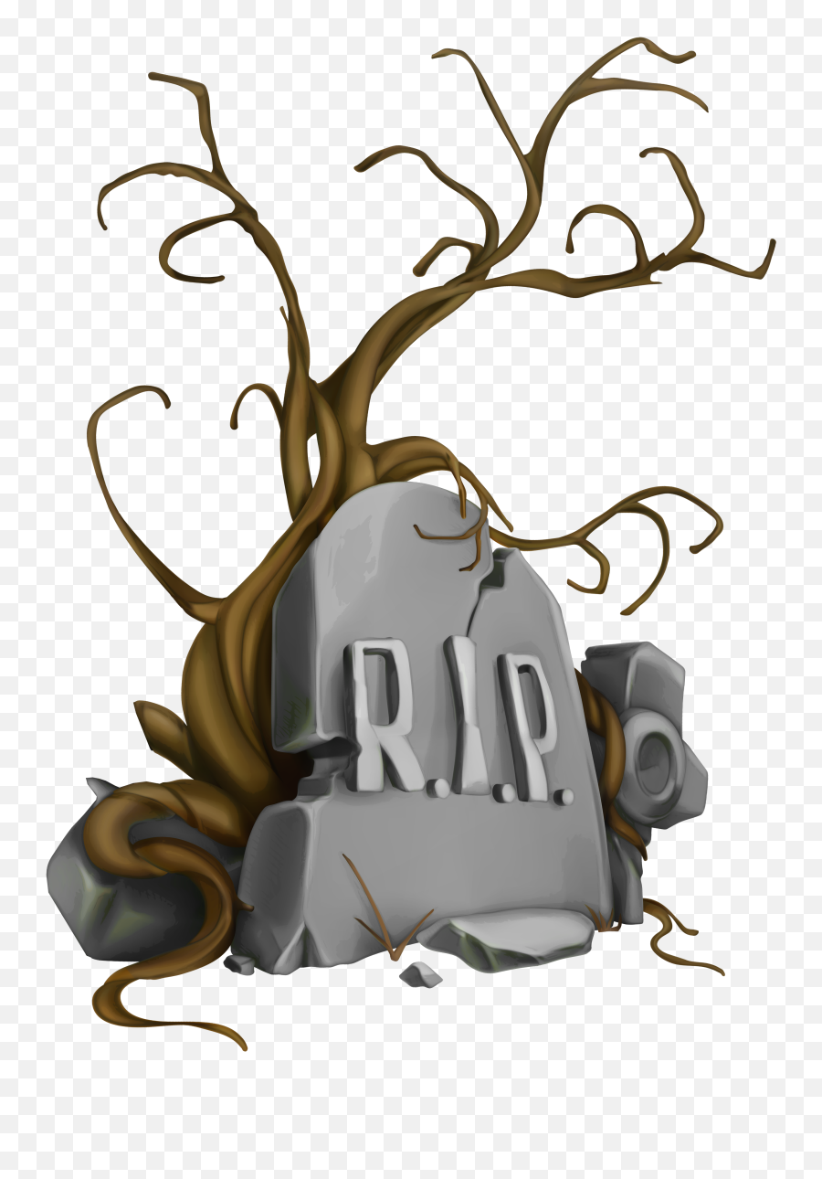 Clipart Of Tombstone - ulmu