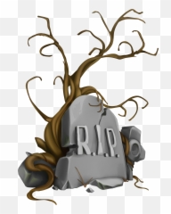 Rip Clipart Gravestone Transparent Free For - Tombstone Clipart Transparent Background Png,Gravestone Transparent