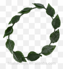 Carnival Party Accessory Gold And Green Leaf Roman Wreath Headband Garland - Buy Headband Garlandgold And Green Headband Garlandcarnival Party Bracelet Png,Gold Leaf Png