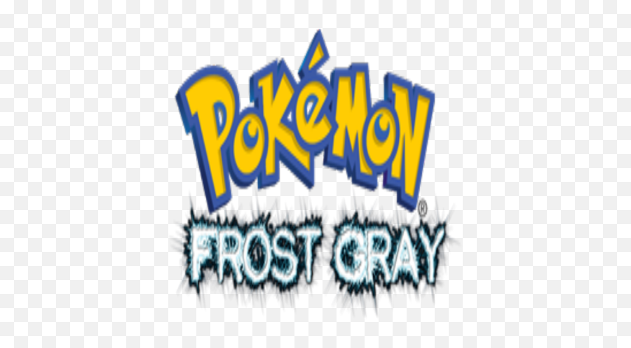Pokemon Frost Gray Logo - Roblox Png,Pokemon Yellow Logo