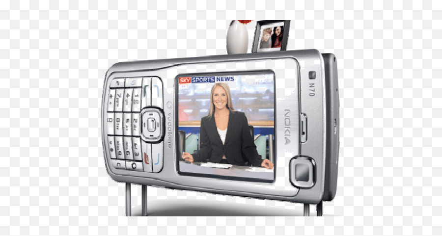 Mobile Tv Old Style - Gadget Png,Old Tv Transparent
