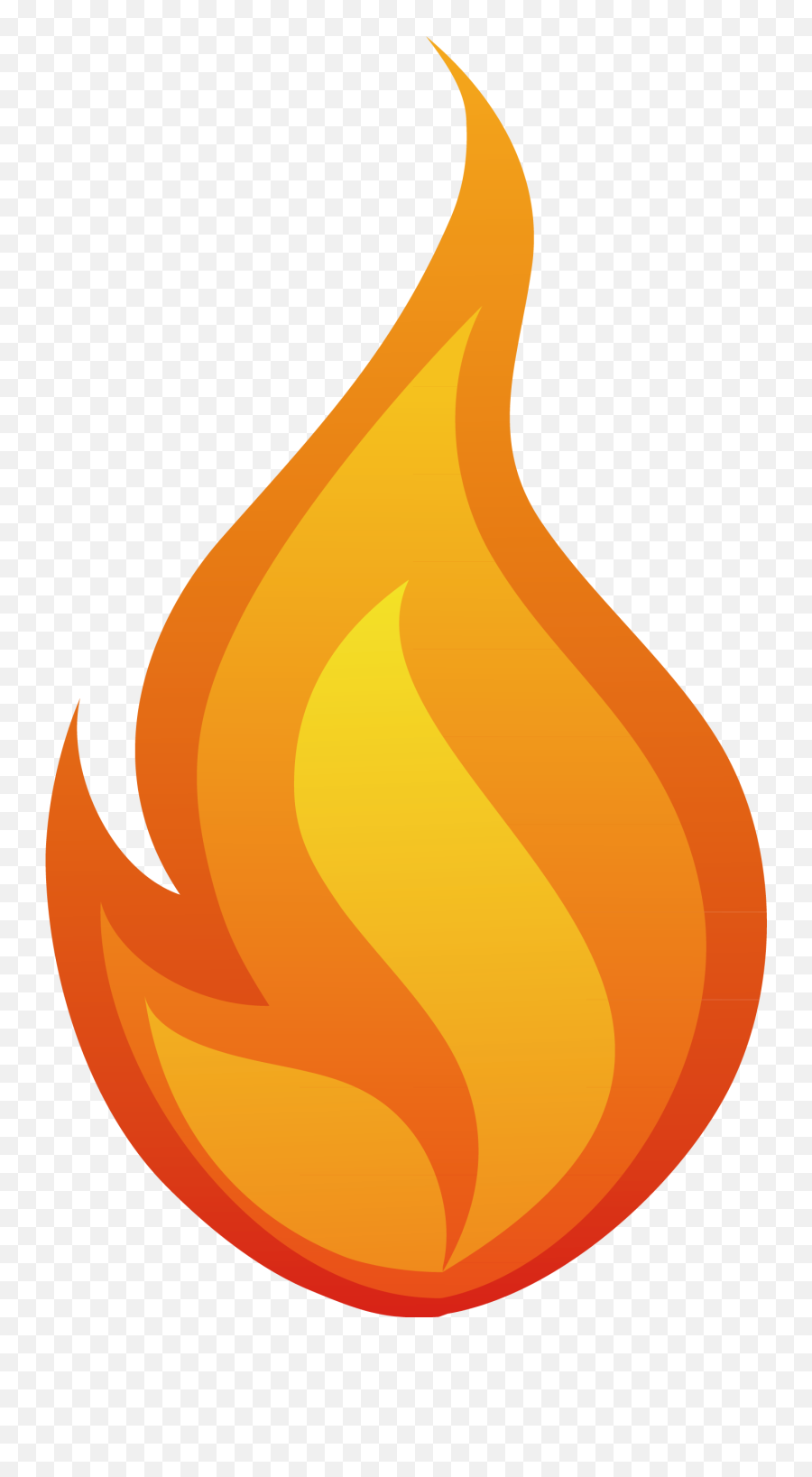 Clipart Vector Flame Png - Feuer Gemalt,Flames Clipart Png