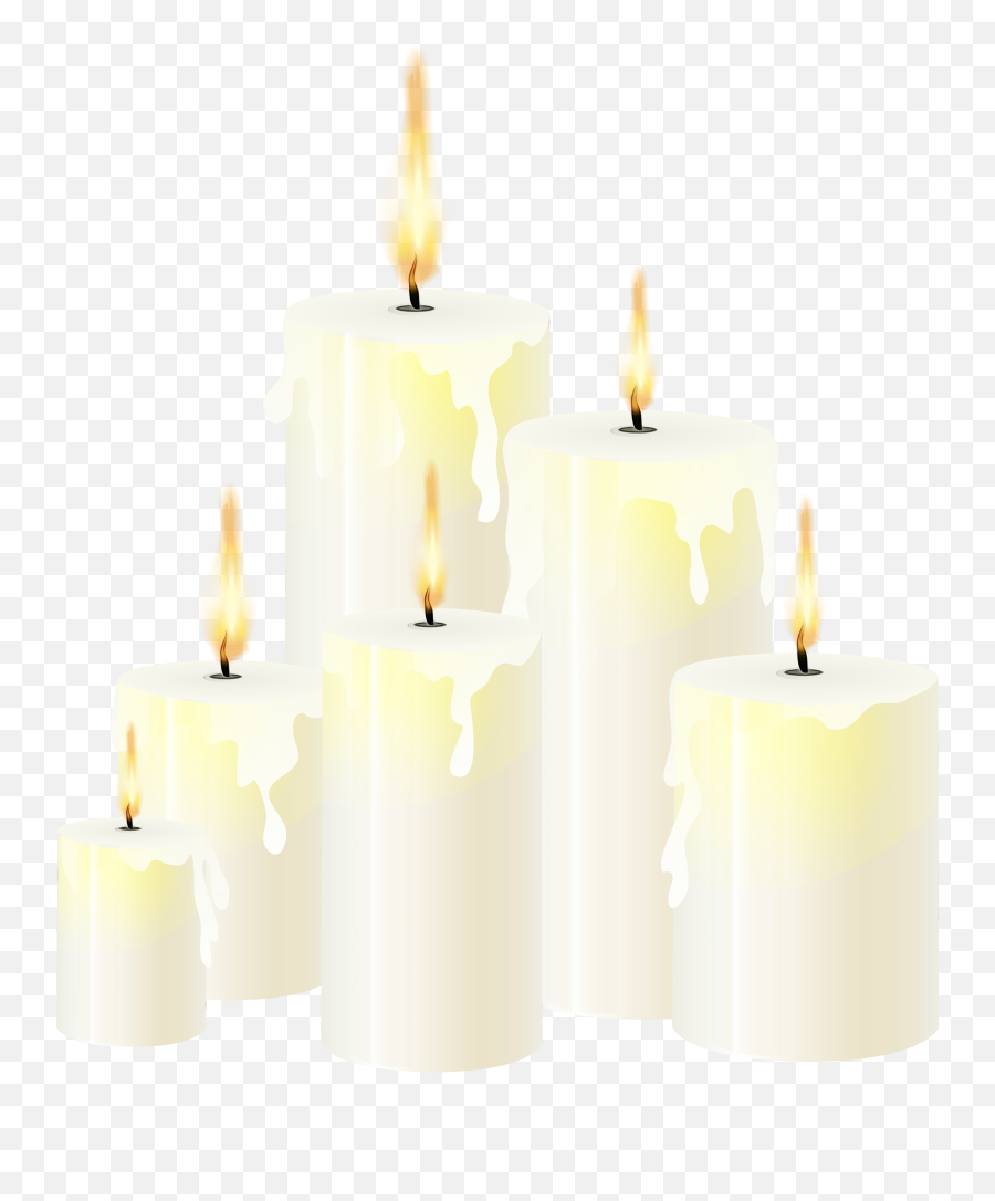 Unity Candle Flameless Wax Product Design - Png Advent Candle,Candle Transparent Png