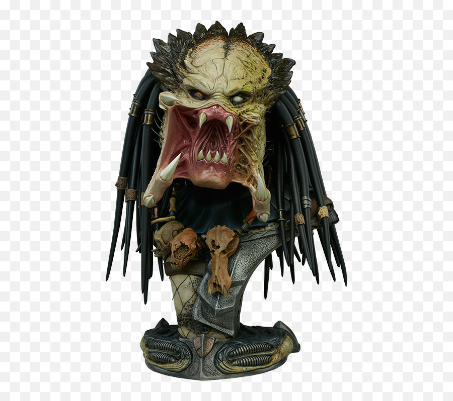 Alien Vs Predator Requiem - Wolf Predator Legendary Scale Bust International Exclusive Black Friday Deal Predator Wolf Png,Alien Vs Predator Logo