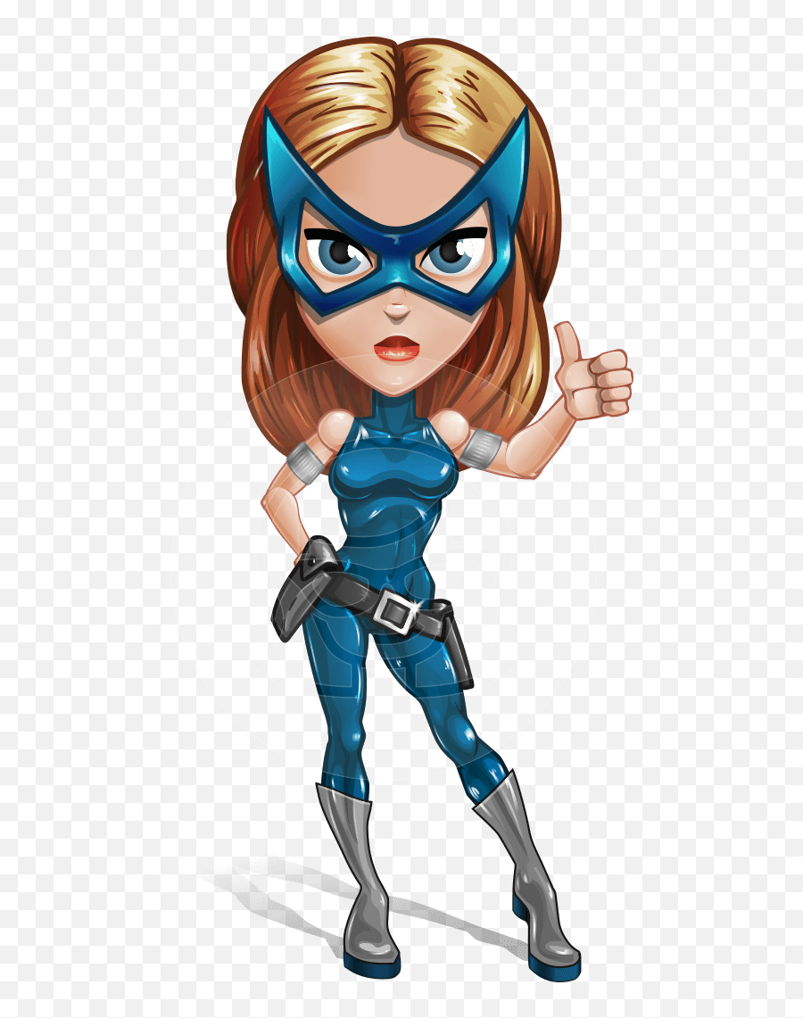 Superhero Cartoon Batgirl Wonder Woman - Meaning Character Design Shapes Png,Superhero Png