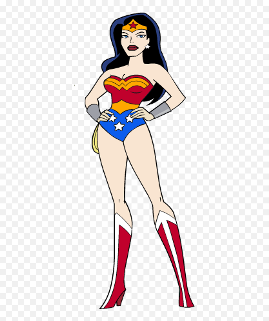 Download Hd Wonder Woman Clipart File - Wonder Woman Cartoon Drawing Png,Wonder Woman Png
