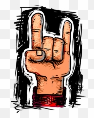 Rock Horns Transparent U0026 Png Clipart Free Download - Ywd You Rock Horns,Rock On Png