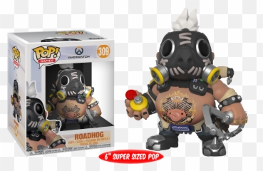 Overwatch Funko Pop Roadhog Png Image - Figurine Pop Overwatch Chopper,Roadhog Png