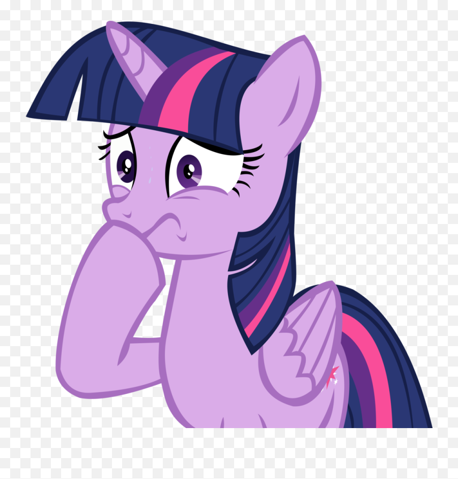 Download Twilight Sparkle Vector - My Little Pony Twilight My Little Pony Twilight Sparkle Worried Png,Twilight Sparkle Png