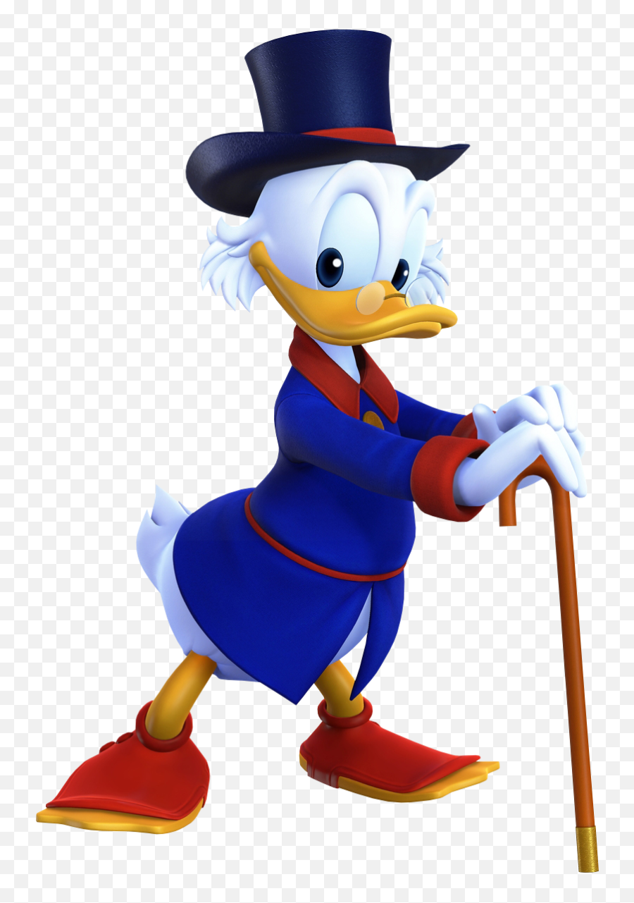 Scrooge Mcduck - Scrooge Mcduck Kingdom Hearts Png,Scrooge Mcduck Png