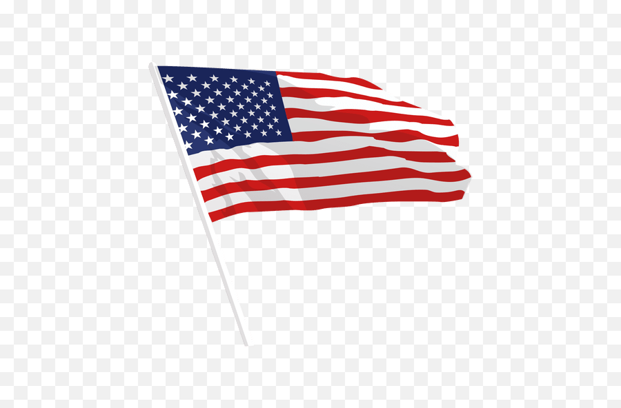American Flag Clipart Transparent - Transparent Background American Flag Transparent Png,American Flag Png Free